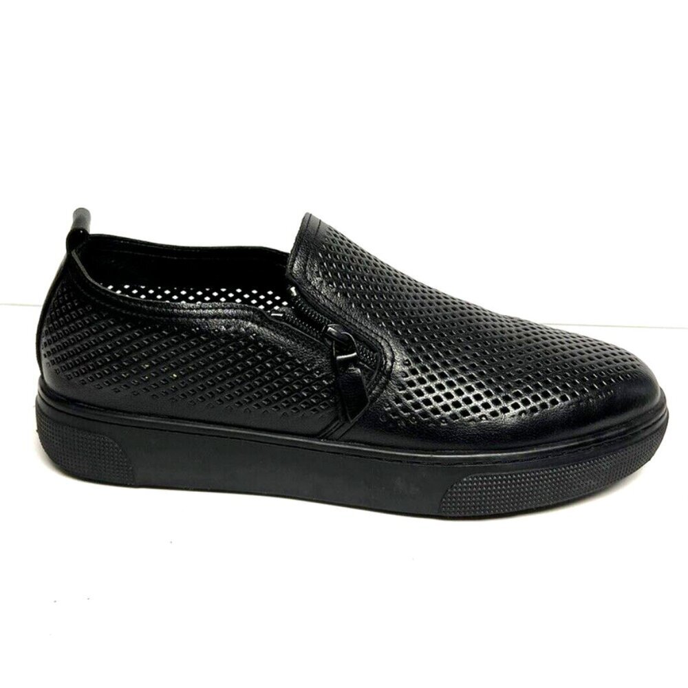 Propet Womens Kate Slip On Black Shoes Size 12 M